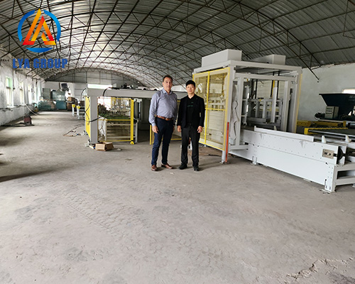 Cement artificial stone production line