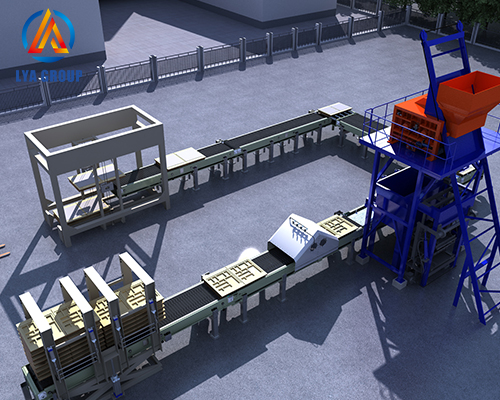 Russian customers to the factory inspection equipment-wall panel production line