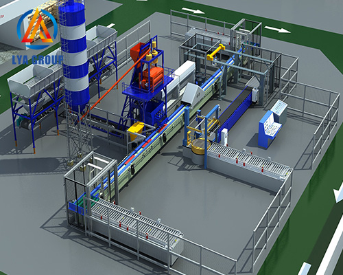 Auto Wet Conrete Dosing System Production line