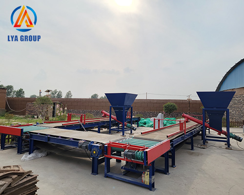 Auto Wet Conrete Dosing System Plastic Paver Production line