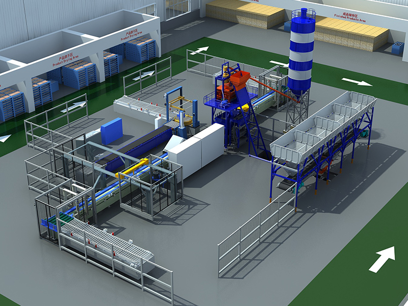 Standard Paving Block Production Line