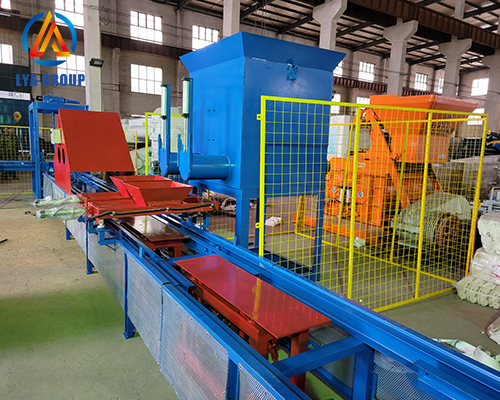 Full-Automatic engineering square stone wet cast concrete machinery making production line