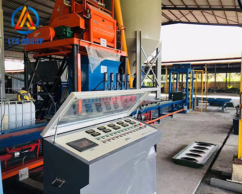 Automatic Artificial Stone Producing Line concrete casting wet doser machine