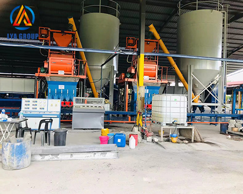 New mixture artificial stones making production line feeder concrete dosing system