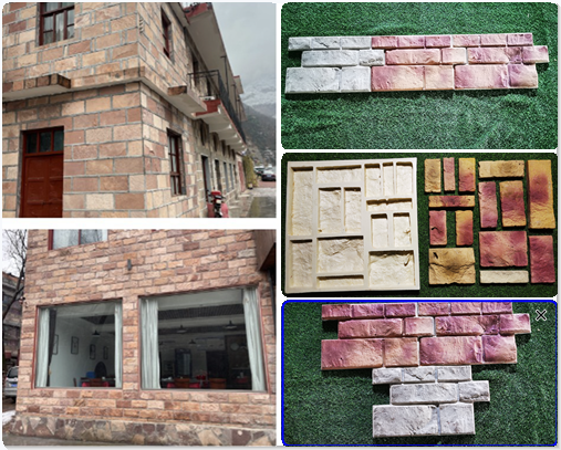 Using artificial cultural stone decoration environmental protection and practical