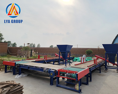 Automatic Concrete Cement Interlocking artificial stones making production line Making Machine