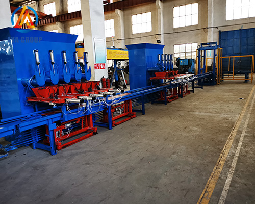 Easy operate mixer vibrating artificial stone production machine line