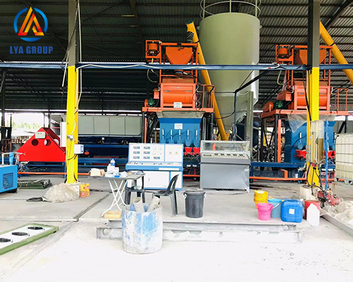 Automatic wet concrete doser machine paving artificial stone artificial stone production line