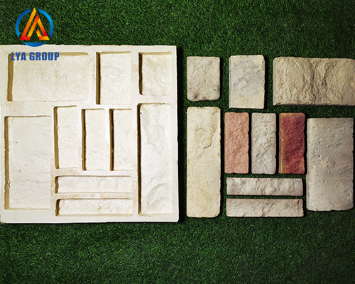 artificial interior faux veneer culture wall stone silicone molds