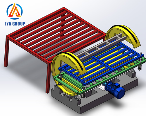  Pallet transfer machine