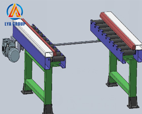 Mold input/output Roller Conveyor–Wet Cast Machinery