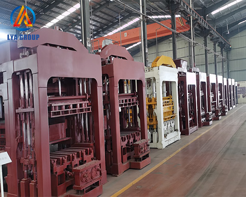 Cement block production machine interlock brick machine price