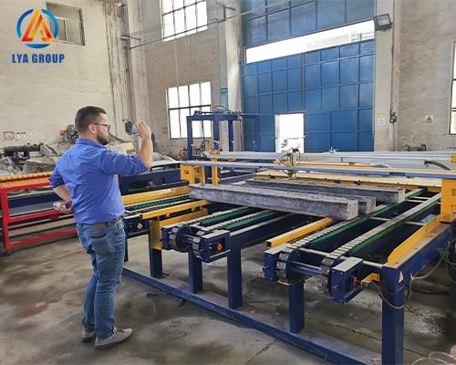 High Productivity Concrete Fence Panel making machine cladding panel production line