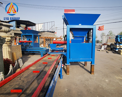 Automatic veneer stone production line Smooth Face Concrete Sleepers machine